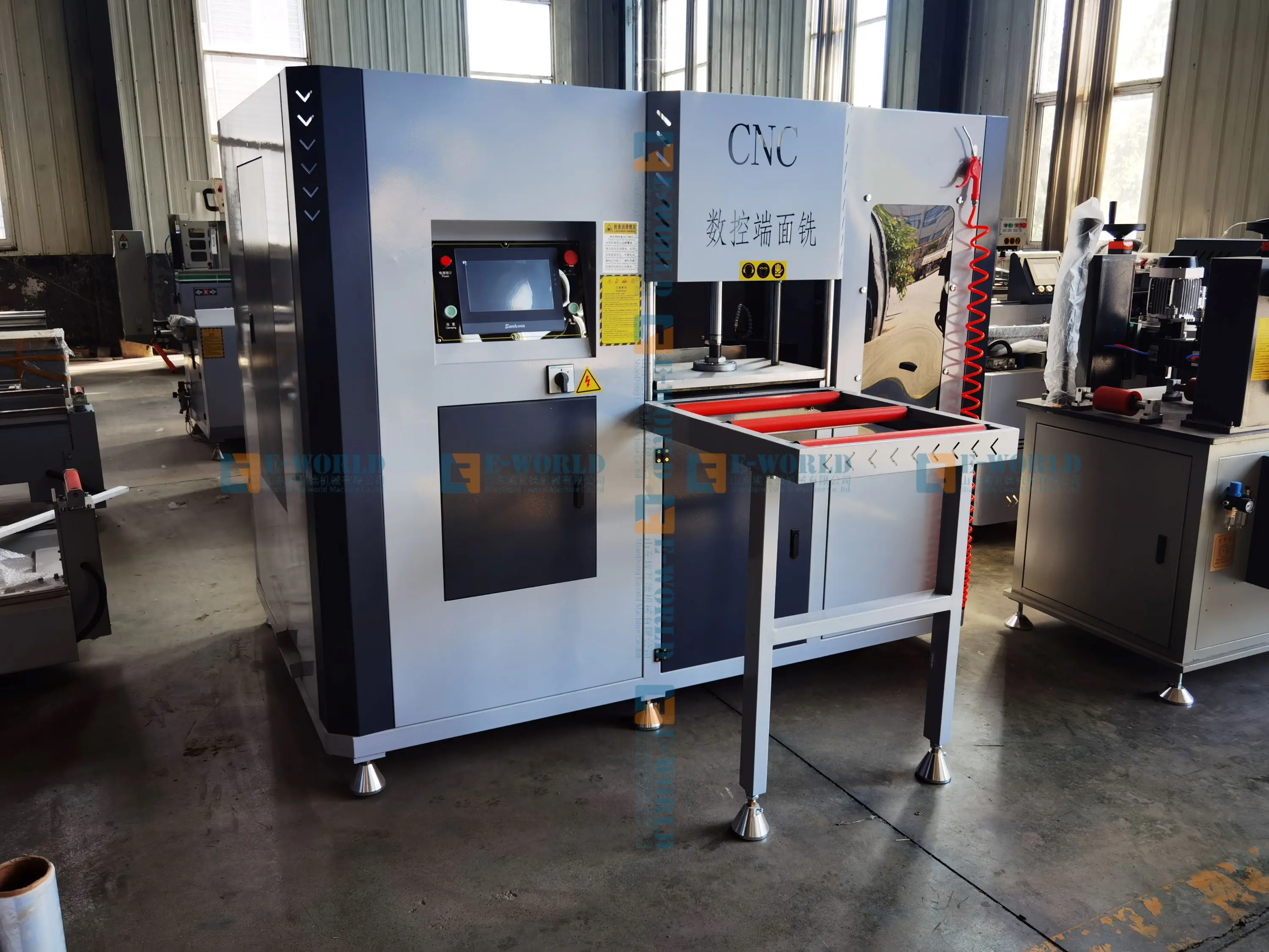 CNC Aluminum profile end milling machine-product