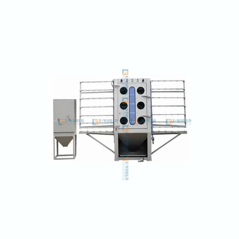 Manual glass sandblasting machine