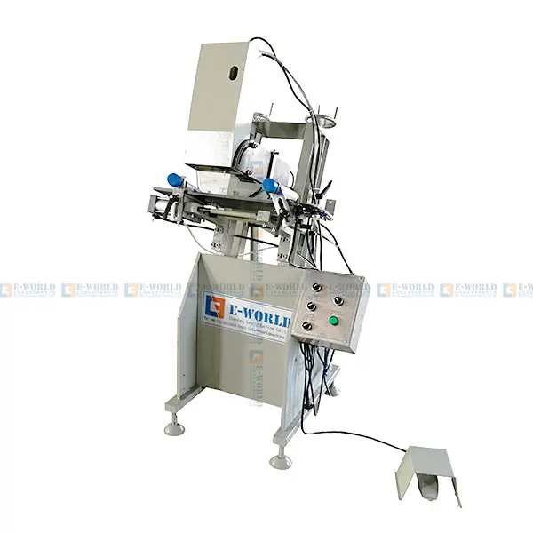 Water slot drilling machine for plastic window production line / Plastic door window mill machine